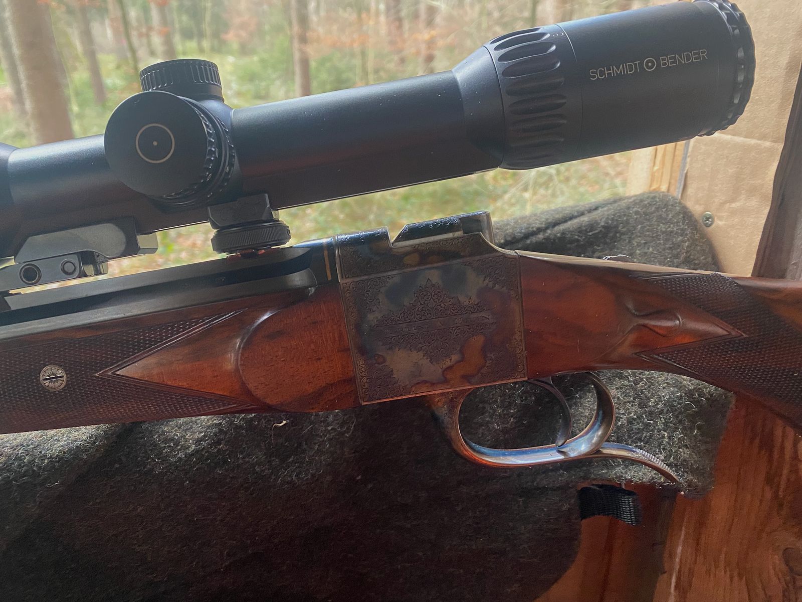 Hagn Blockbüchse Ralf Martini Canada Güllert Grabado Bunthärtung