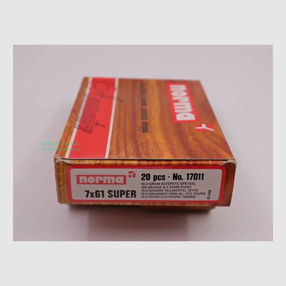 Norma rifle cartridges 7x61 Super