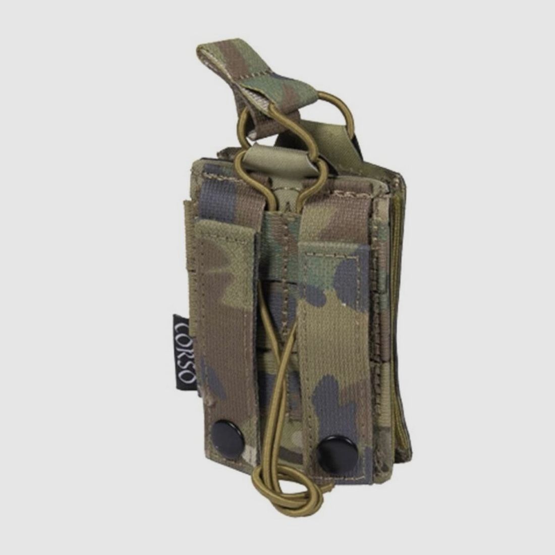 Einzelner M4 Magazinhalter Corso Tactical - MOLLE-System - Multicam - Schneller und sicherer Zugang, Bild 2 von 5