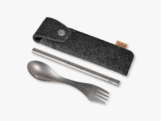 Light my fire Spork'n Straw Kit Titanium