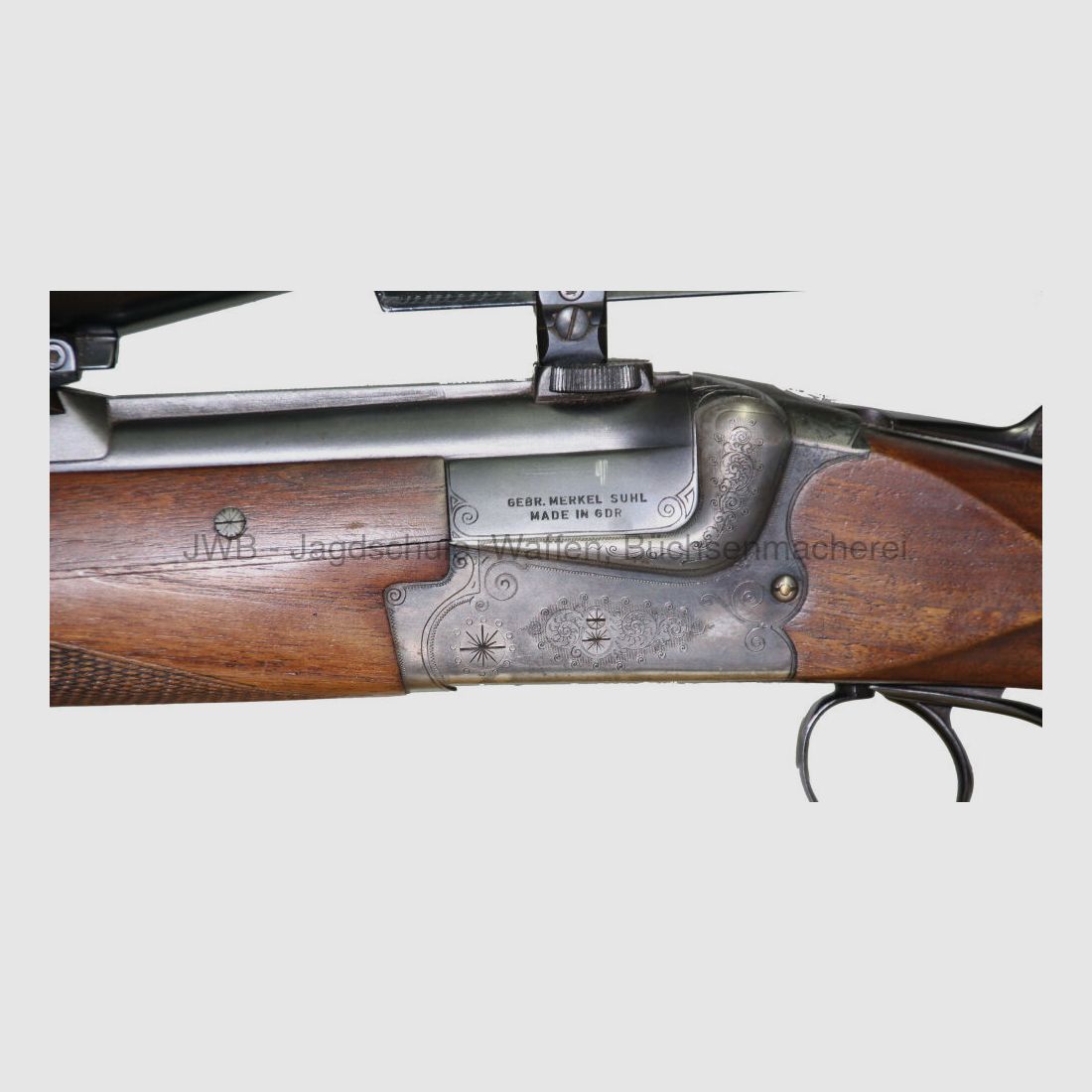 Merkel 210 strzelba z regulowanym ZFR - 6,5x57R - 16/70