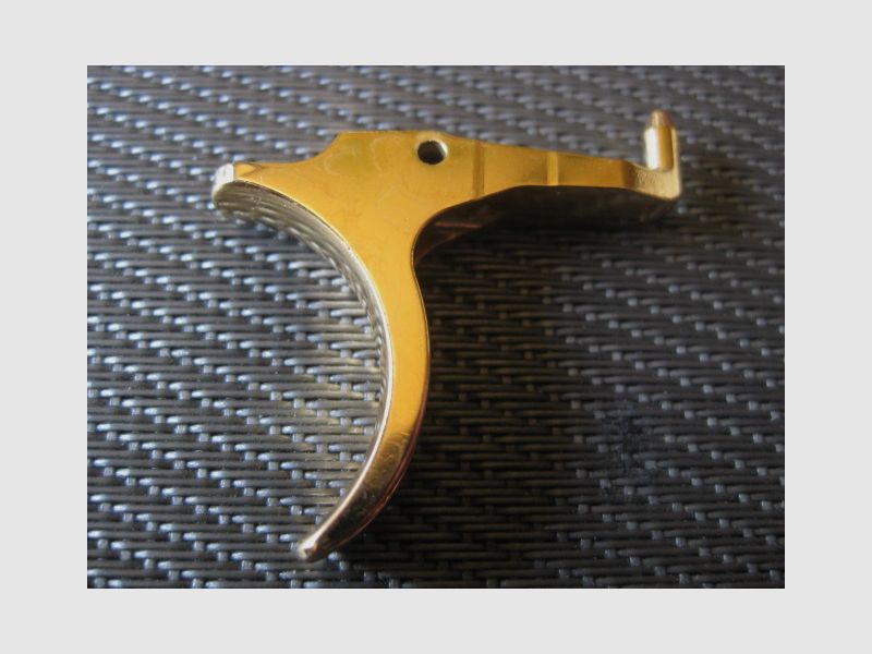 NEW ORIGINAL GOLD-COLORED TRIGGER-LEVER for Blaser R8 or Blaser F3 !! NOT for R93 or F16