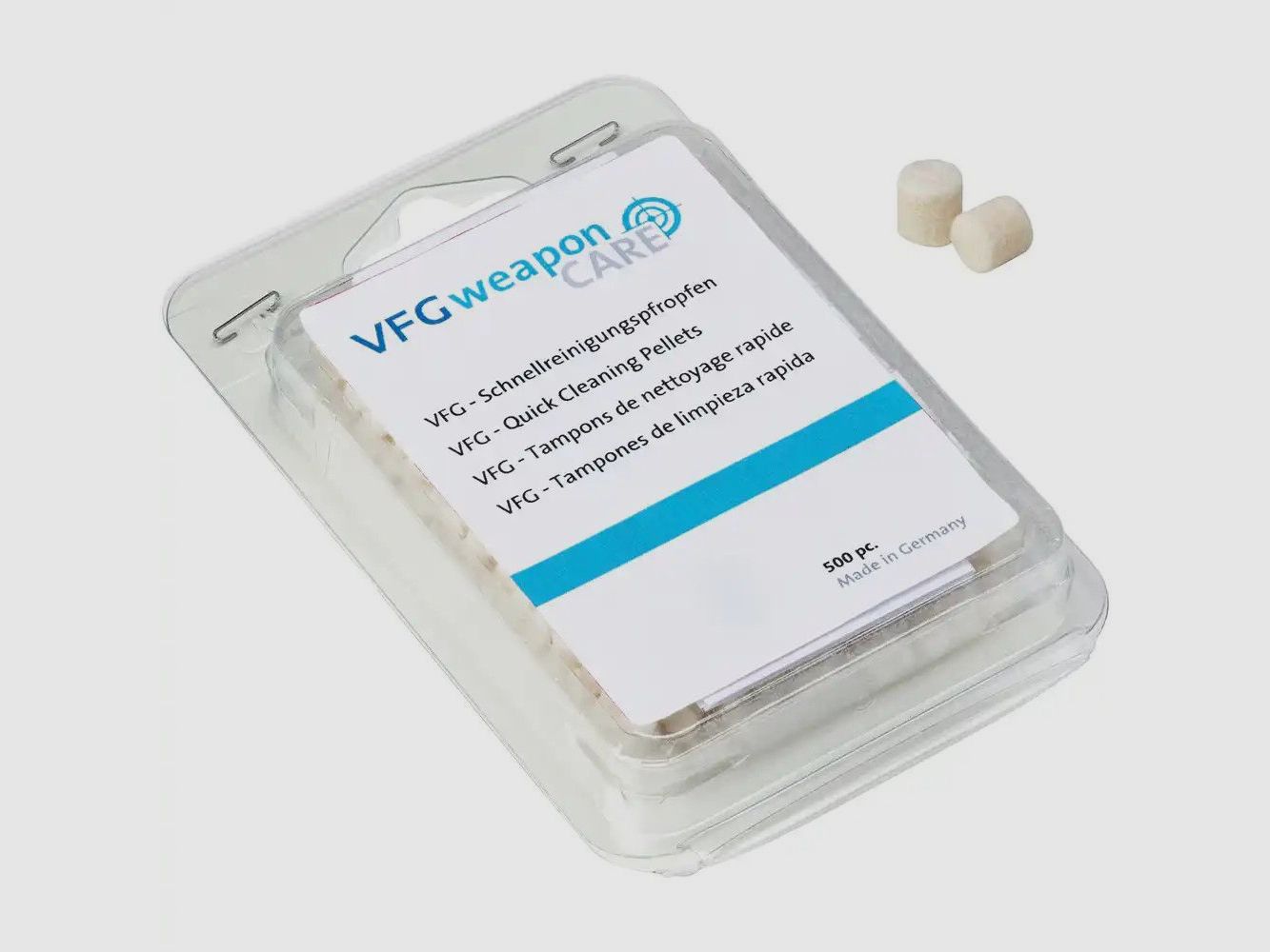 VFG Laufreiniger "Comfort" Kaliber 4,5/.177 Kaliber / Packungsinhalt: .22 / 500Stck