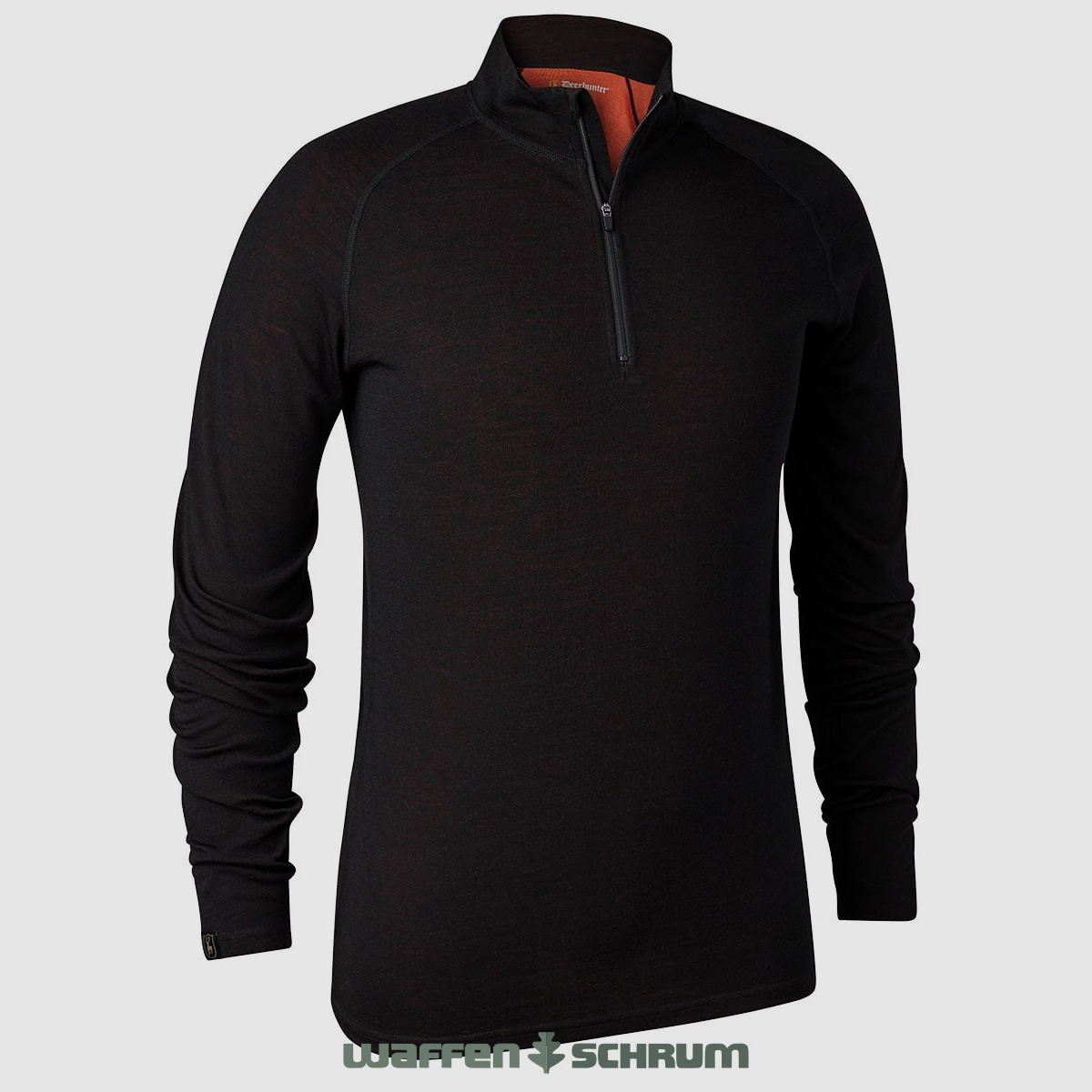 Deerhunter camiseta interior Quinn Merino Halfzip