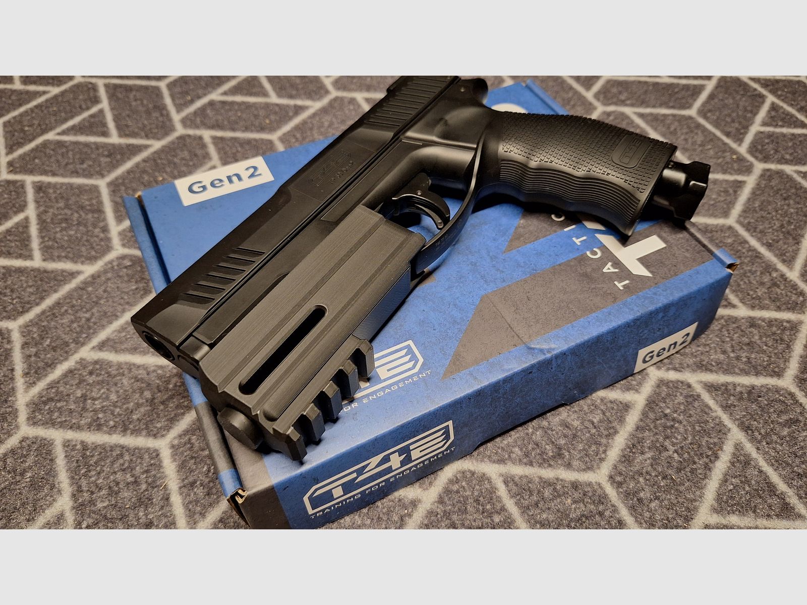 T4E HDP50/TP 50 Gen2 RAM Co2-Pistole cal .50 + Zubehör-Neu!