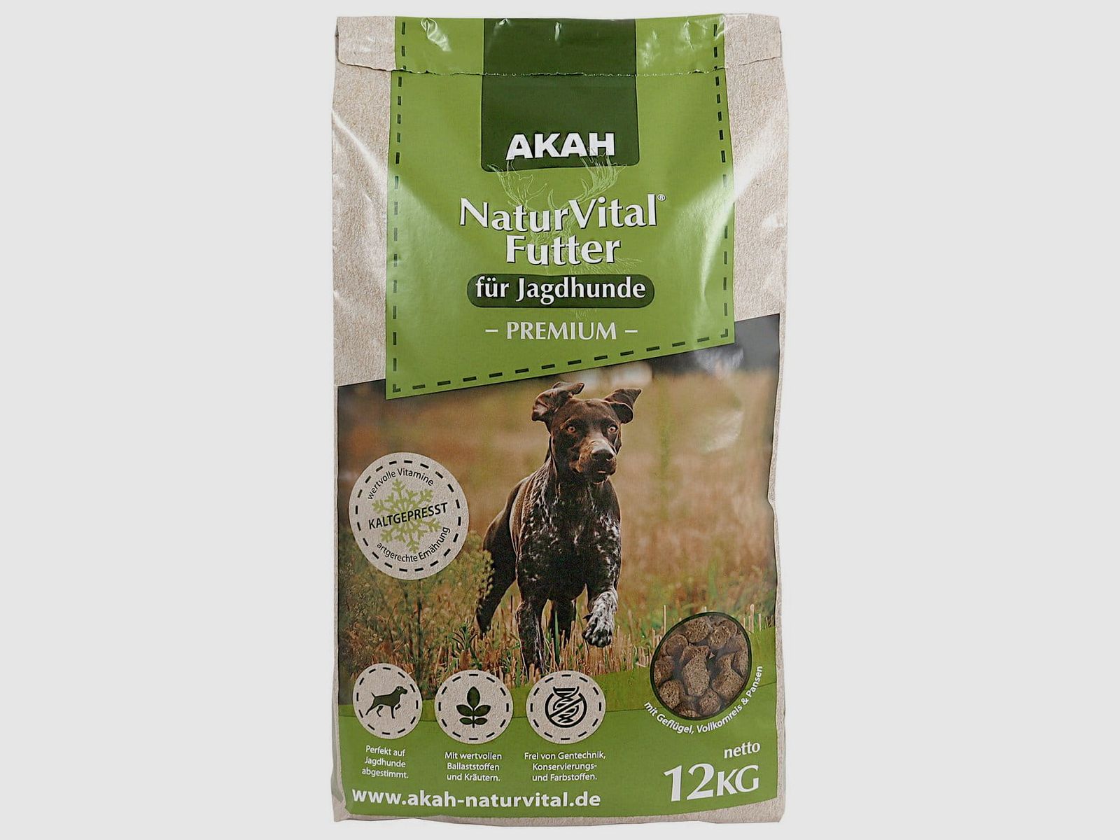 AKAH Natur Vital Premium Jagdhundefutter 12 kg