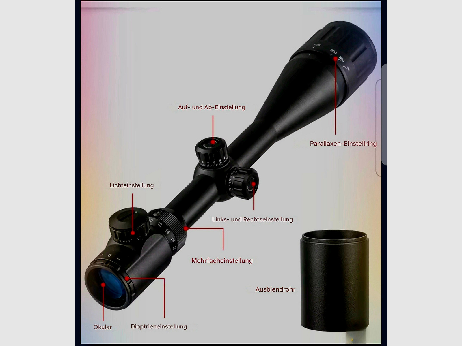 Diana Scope 4.5-18x50