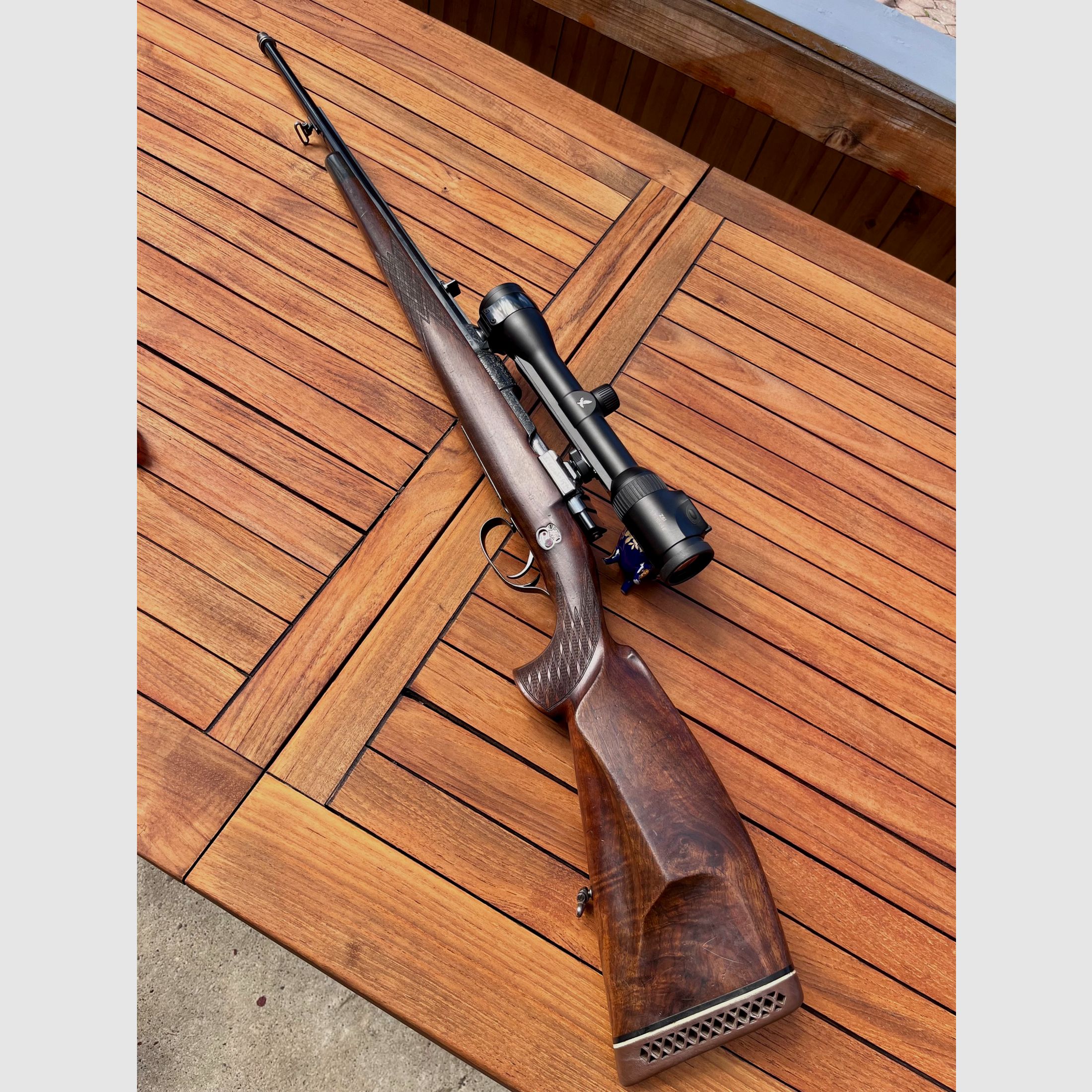 Full engraving Mauser 98 incl. Swarovski Z6i 1.7-10x42, immagine 1 di 5