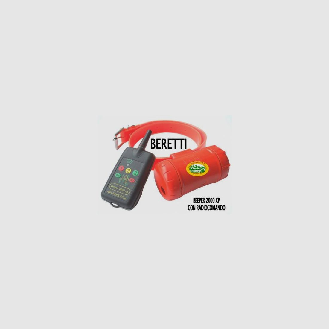 BERETTI Collier BEEPER 2000 XP avec télécommande