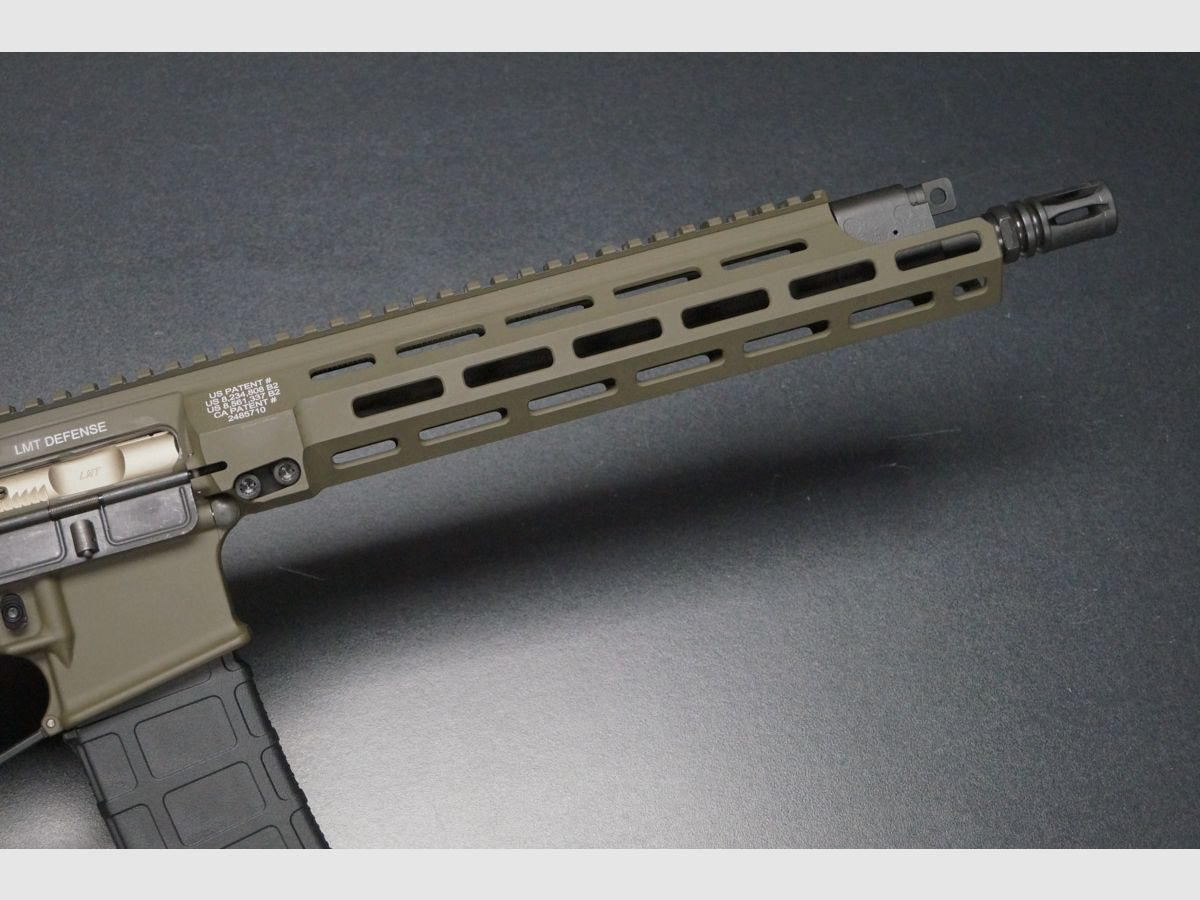 Fusil LMT Defense Piston MARS-L S-A Shovelnose OD Vert 12", image 2 sur 8
