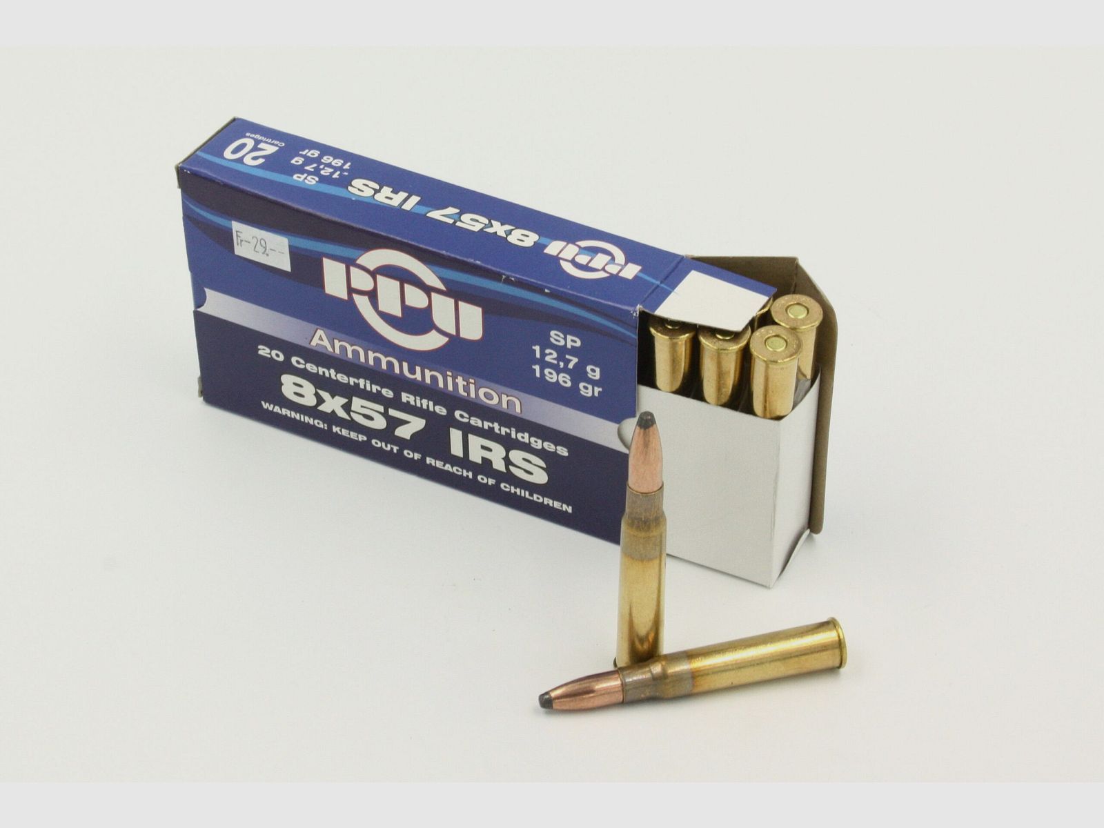 Prvi Partizan, 8×57 IRS, SP, 196 gr., 20 Stk.
