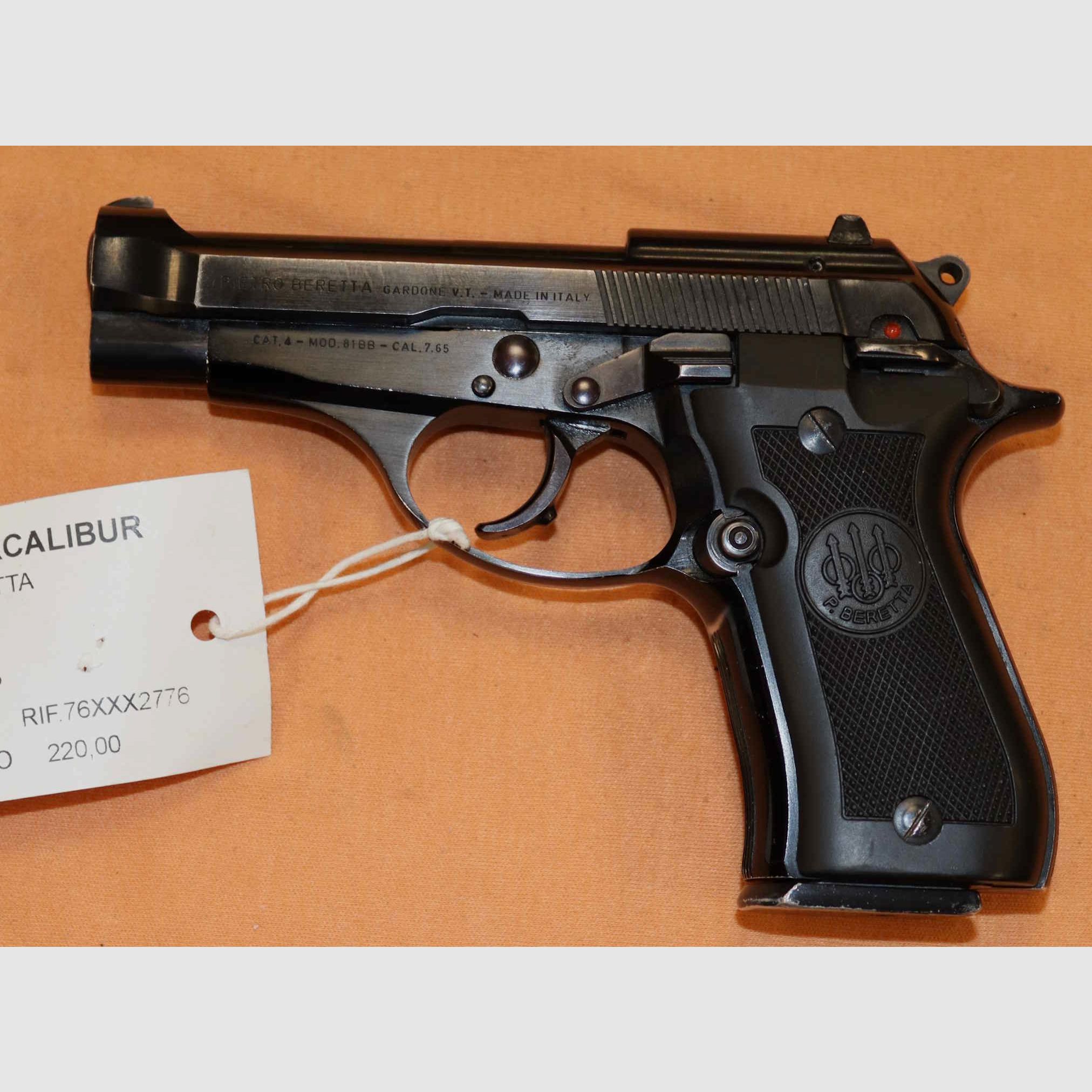 Pistolet Beretta Model 81 Kaliber 7.65, zdjęcie 1 z 5
