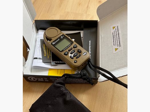 Kestrel 5700X WEZ Wettermessgerät mit Applied Ballistics
