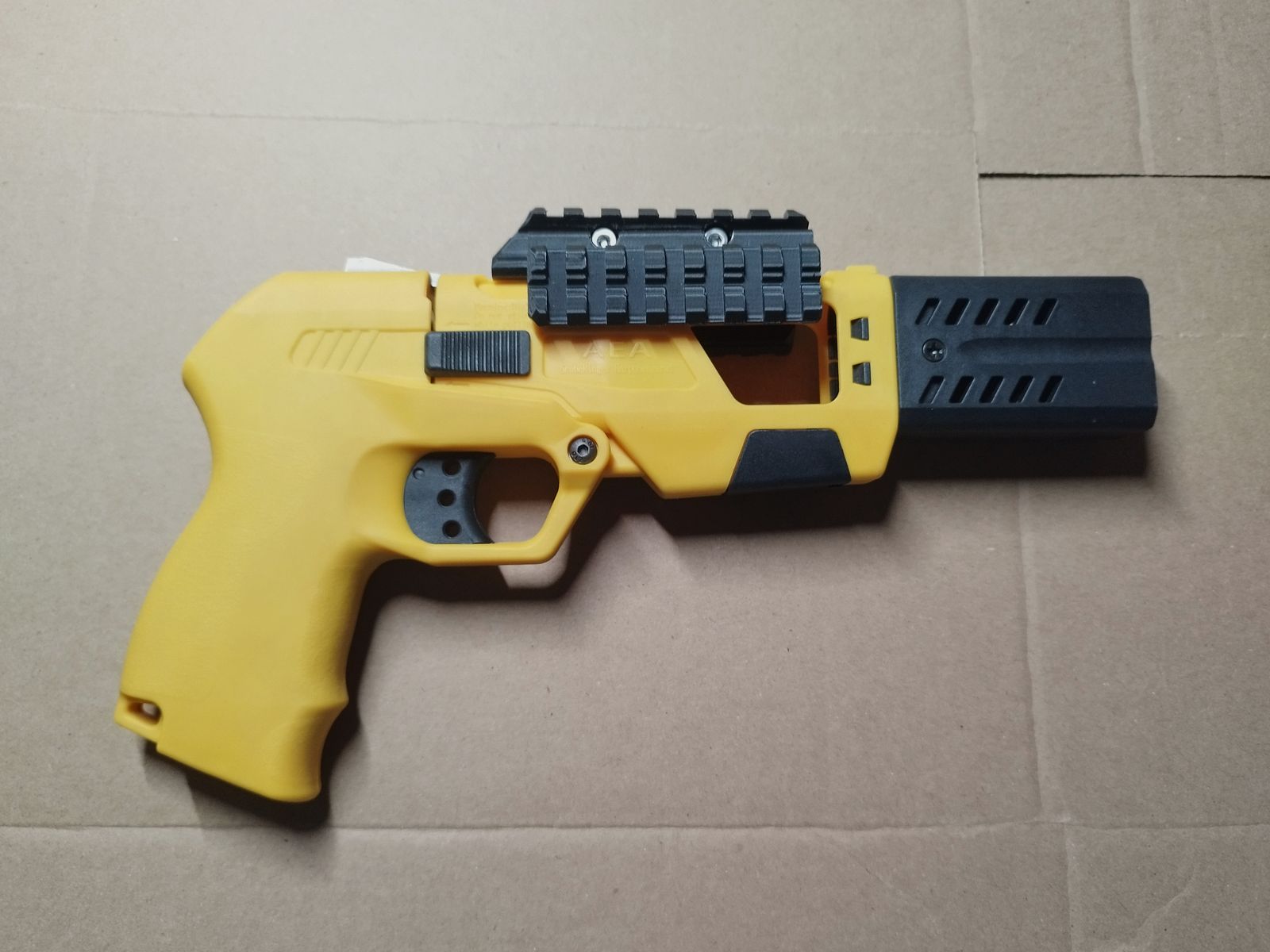 AEA Scuba Ringer MK2 osłona biegowa uchwyt szyn Picatinny rura startowa i kartusz