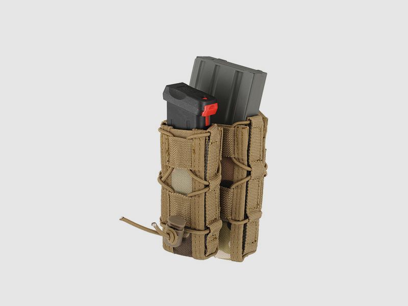 MOLLE Combo Rifle/Pistol Mag Speed Pouch - Multicamo [8FIELDS]