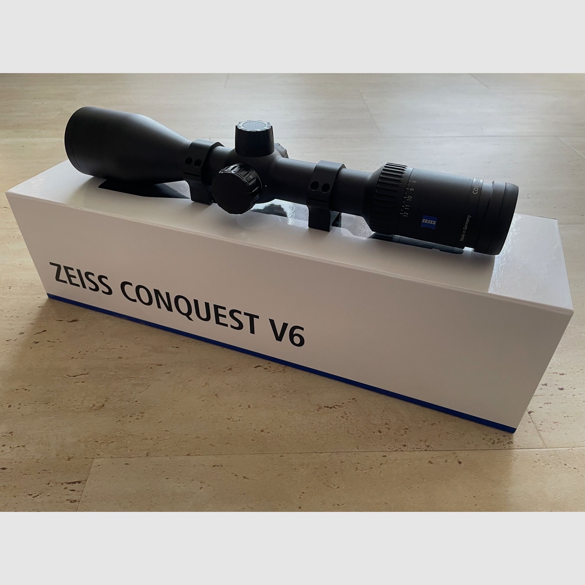 Zeiss Conquest V6 2-12x50 Zielfernrohr – Absehen 60 beleuchtet – absolut neuwertig
