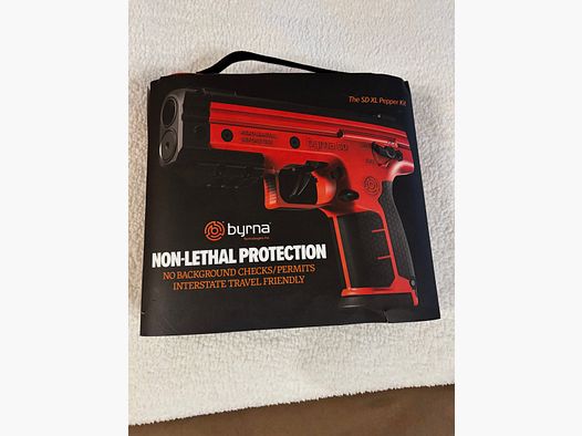 Byrna the non-lethal pistol