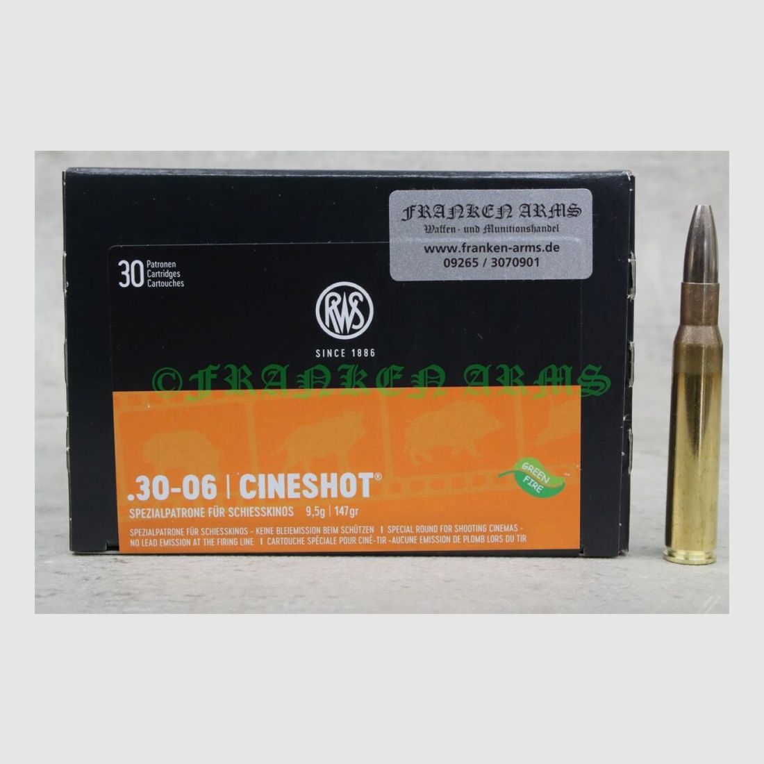 RWS Cineshot .30-06 147gr. 9,5g 30 Stück Staffelpreise