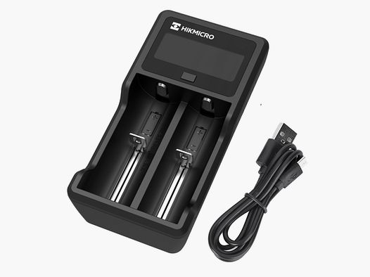 Cargador externo con 2 canales HIKMICRO