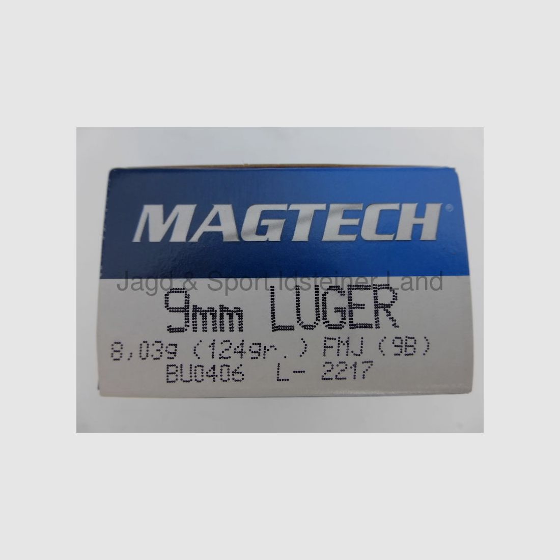 MagTech 1000 cartridges 124grs, FMJ
