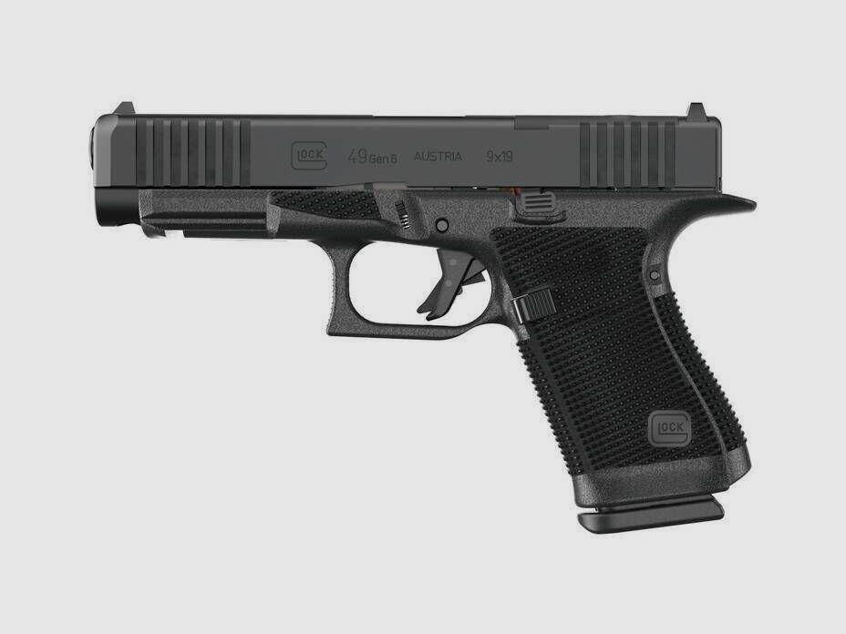 Glock Halbautomatische Pistole GLOCK Pistole G49 Gen6, OR, FS, 9 mm Luger, Standard Crossover