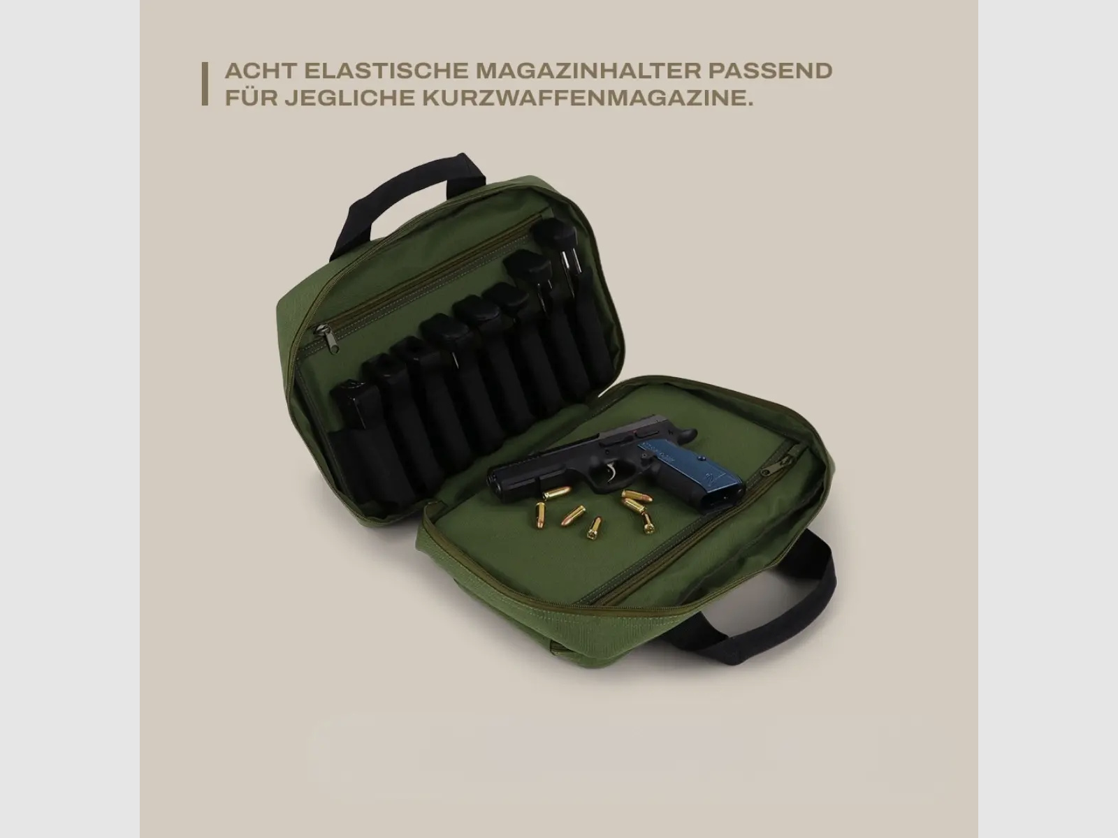 Winter Pistol Bag Forest