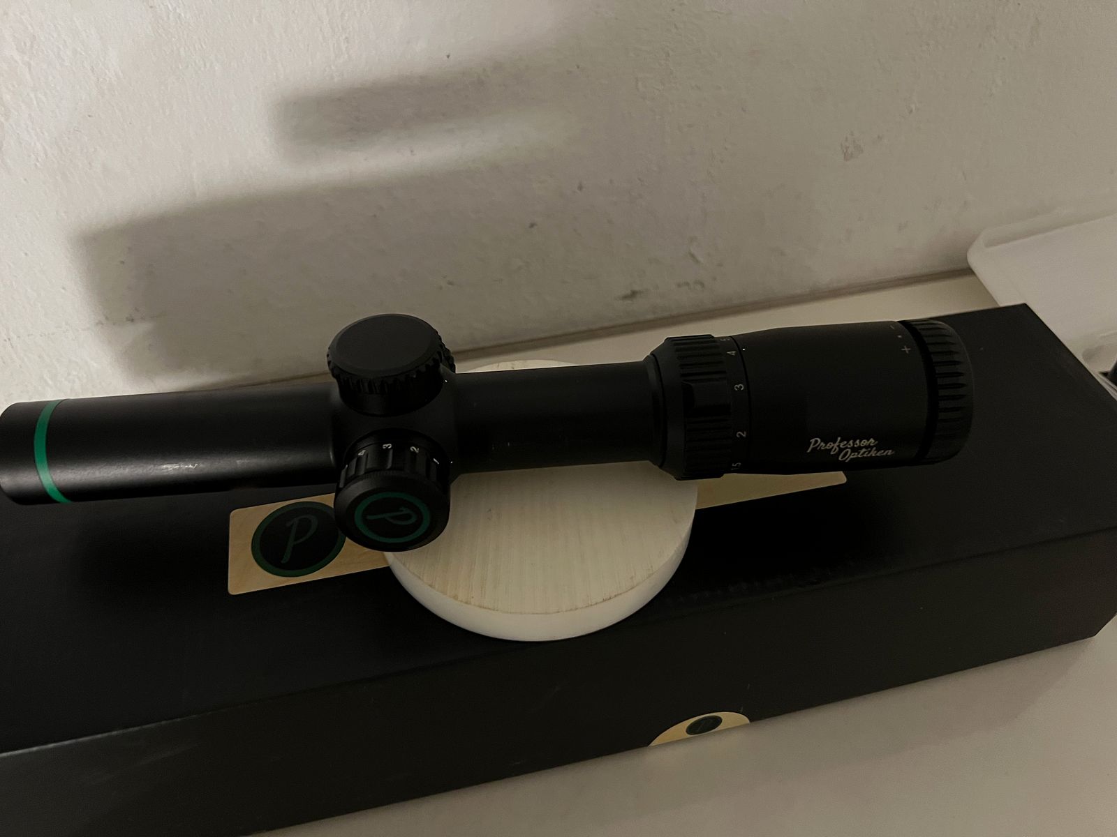 Staffelsee - 1-8x24 LD V2 Zieloptik/Zielfernrohr mit Leuchtfaser-Absehen 4 - mit vollvergütetem LD-Glas für Drückjagd/Bewegungsjagd - robust, stickstoffgefüllt & schussfest