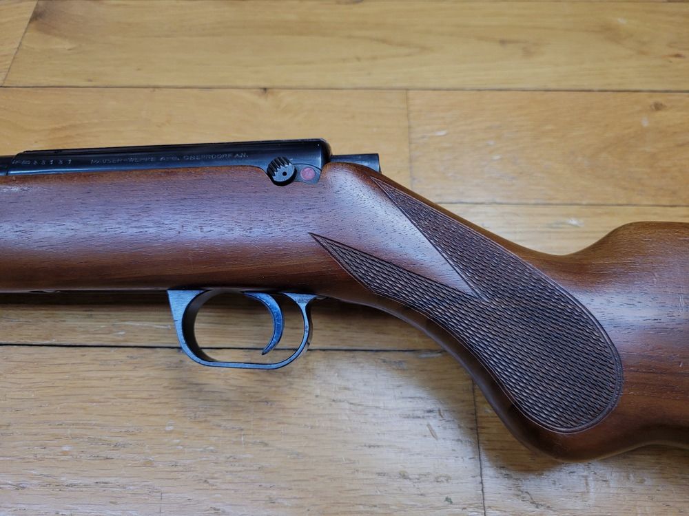 Splendide carabine d&rsquo;entrainement MAUSER – Modèle ES 340N – Cal. 22LR – Rail de 11mm – Période III° Reich ou avant – Mono-matricule – État muséal – TBE +++, image 24 sur 31