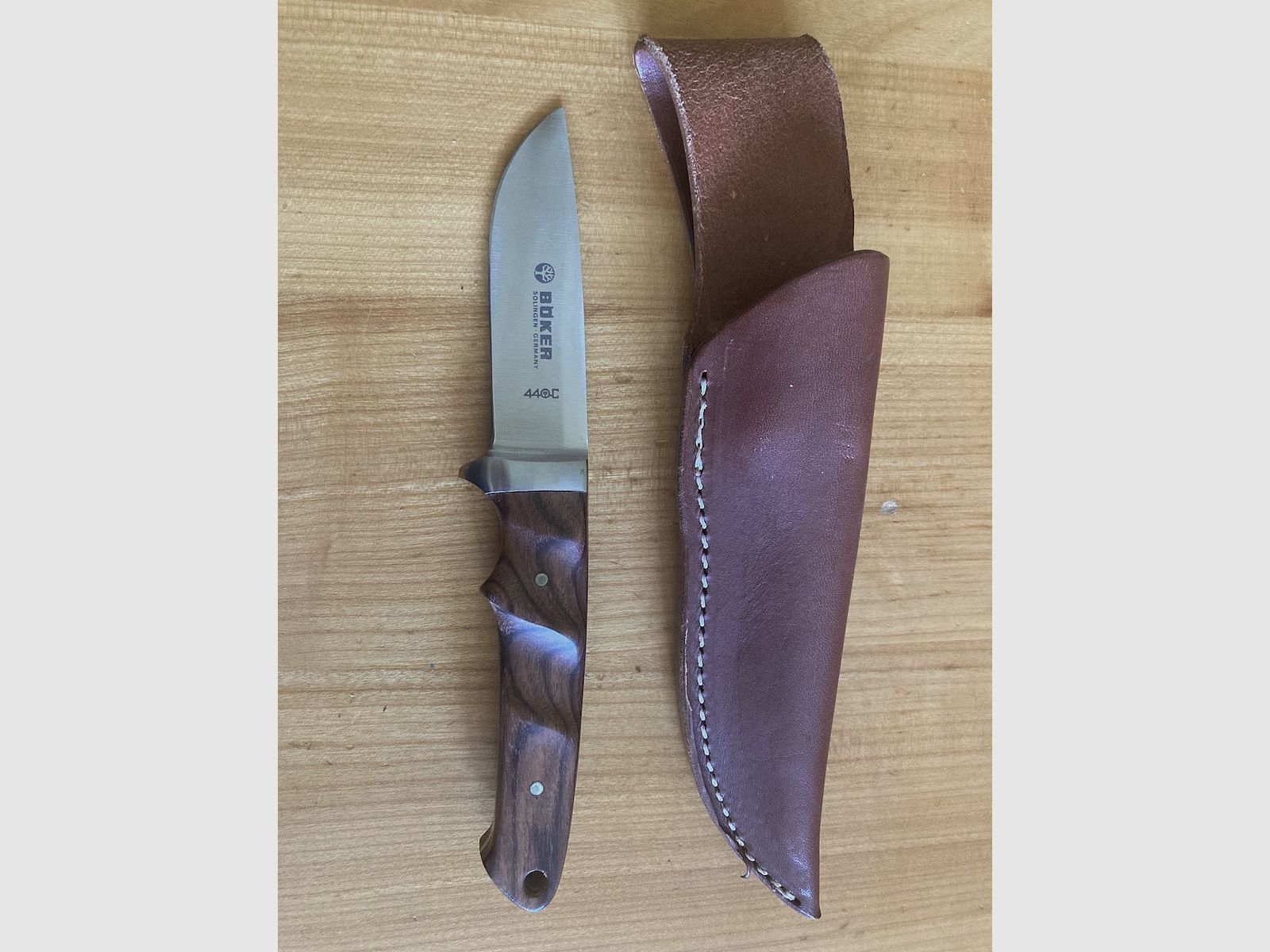 Böker Integral II Walnuss Jagdnicker Jagdmesser