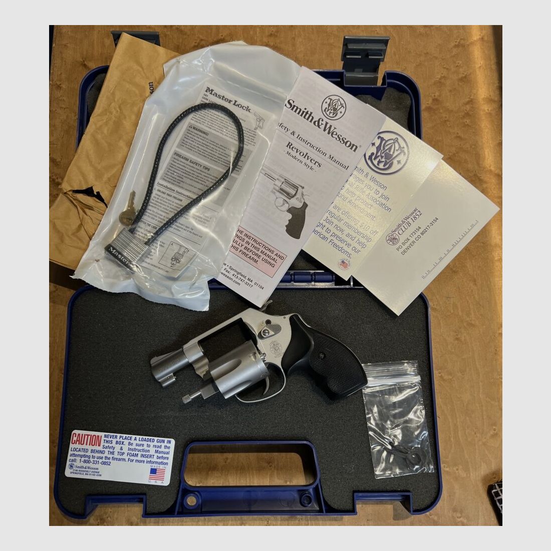 Smith and Wesson S&W 637-2 Airweight .38 Special +P Revolver