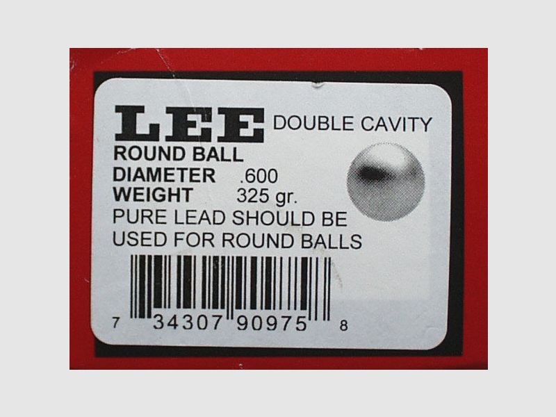 LEE Kokille .600 325gr, 2-fach