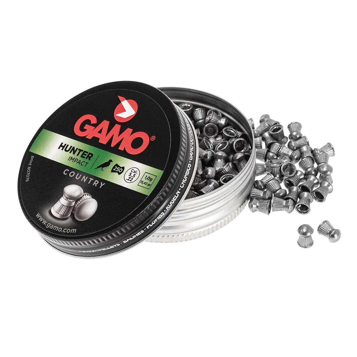 Gamo Hunter plombs 5,5 mm 250 pièces, image 3 sur 3