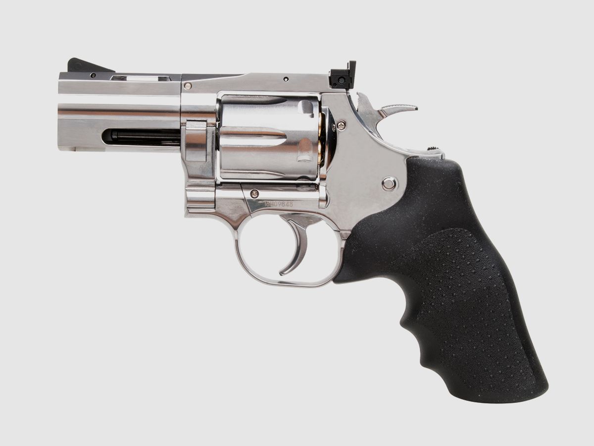 Dan Wesson 715 2,5" Srebrny 4,5mm BB - Sprężone powietrze Co2