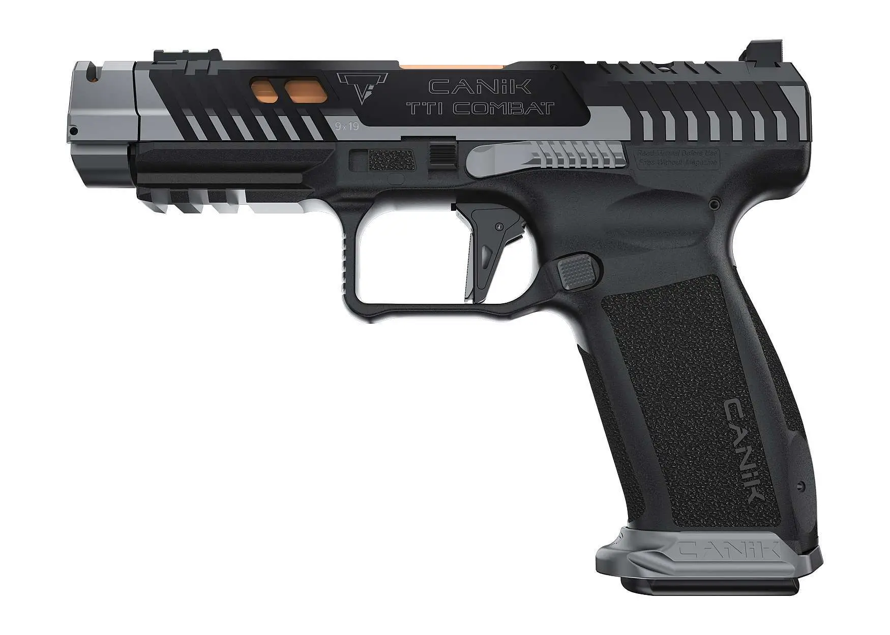 CANIK – TTI COMBAT SMOKE – 9 LUGER, immagine 2 di 6