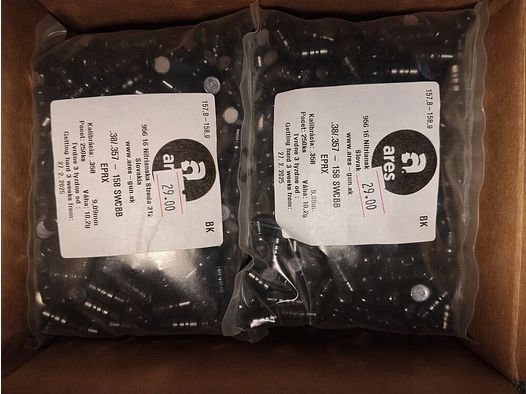 ARES .38/.357 dia.358 158grs SWC .357 EPRX