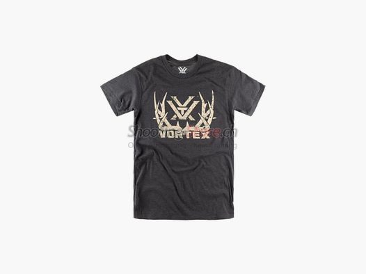 Vortex Optics Full-Tine T-Shirt Black XL