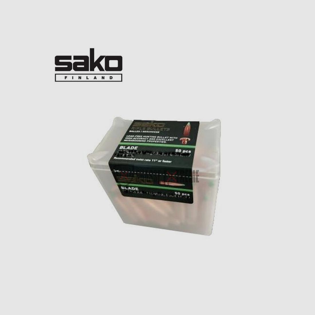 50 Proiettili SAKO Powerhead Blade cal 7,62mm/30 162Gr