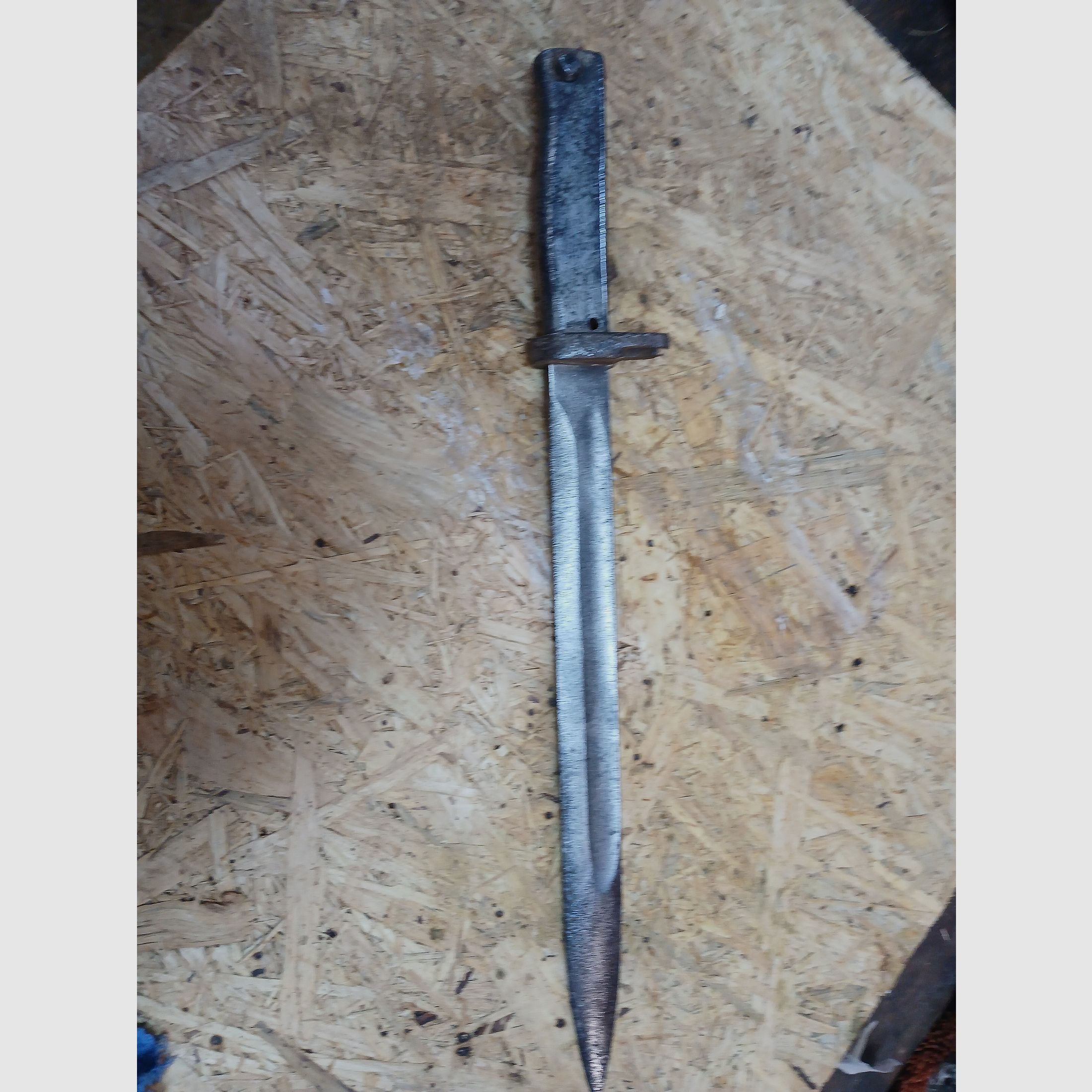 Baionetta di ricambio 1.WK, completamente in ferro,