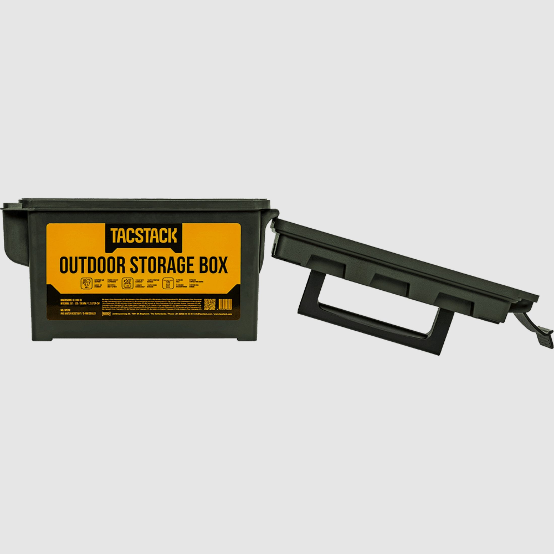 Tacstack Opbergkoffer 22x9 cm, afbeelding 4 van 5