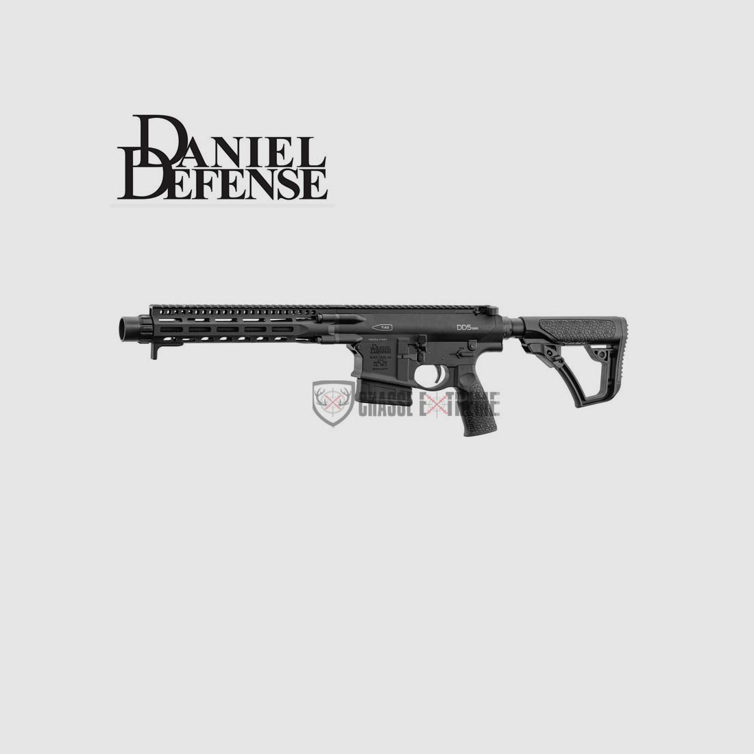 Carabine DANIEL DEFENSE AR10 DD5 SBR 12,5'' Cal 308 Win Noir, image 3 sur 7