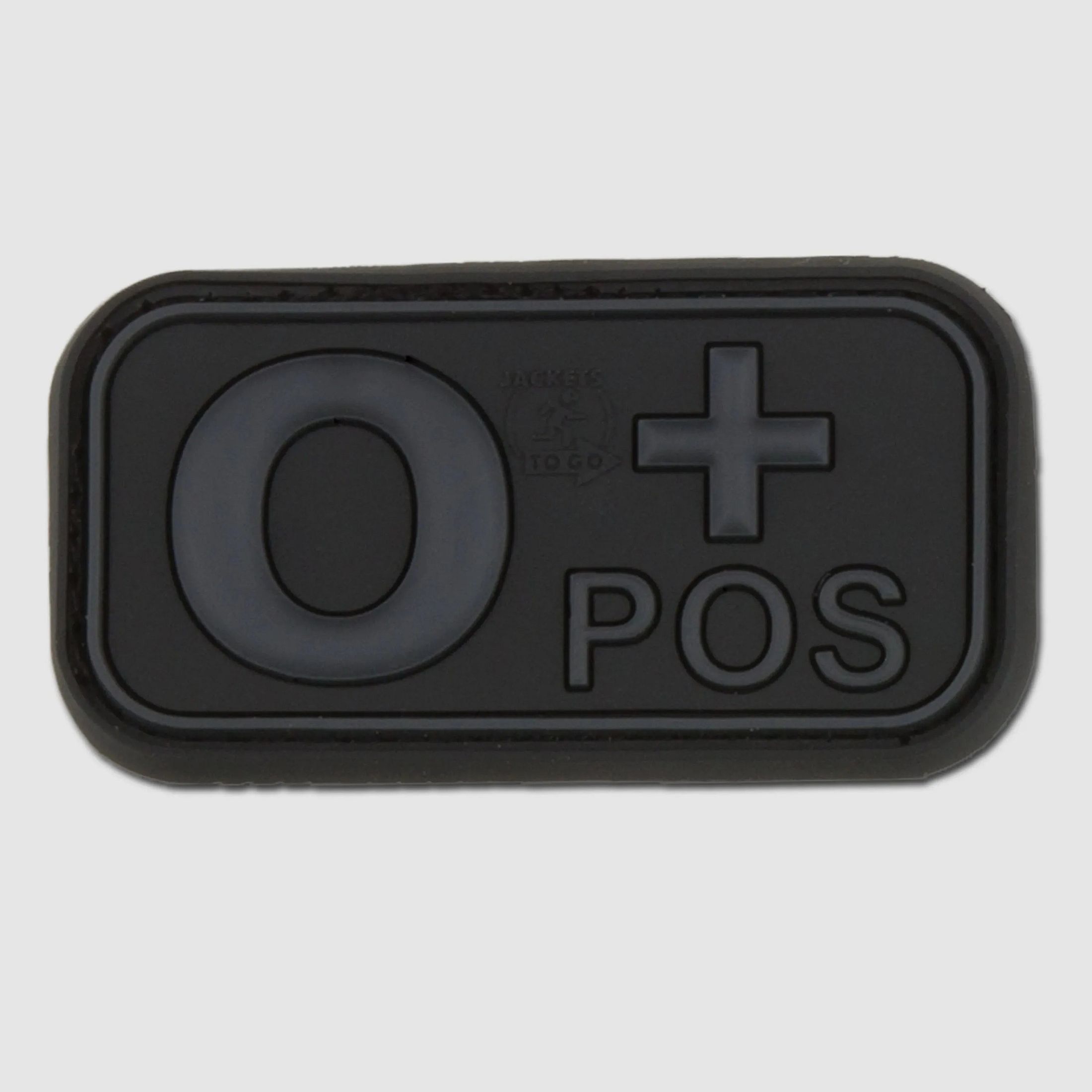 Jackets To Go 3D Blutgruppenpatch 0 Pos blackops
