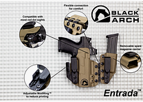 BLACK ARCH HOLSTER - Funda para pistola Entrada™ Flexible Appendix