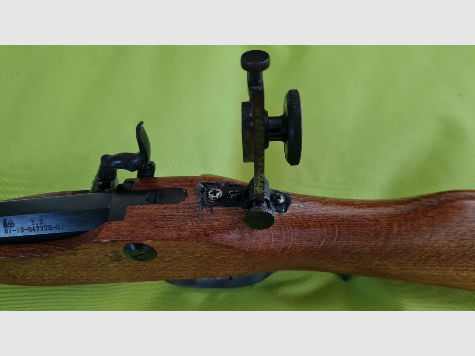 Vorderlader Perkussionsgeweer DIKKAR Mountain Rifle Kal. 45