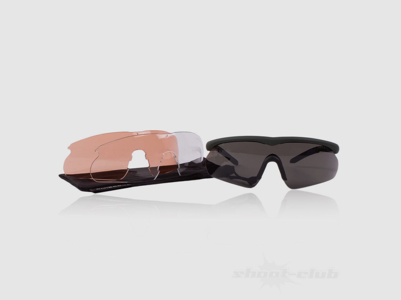 Lunettes de sécurité Swiss Eye Raptor Taille M verte