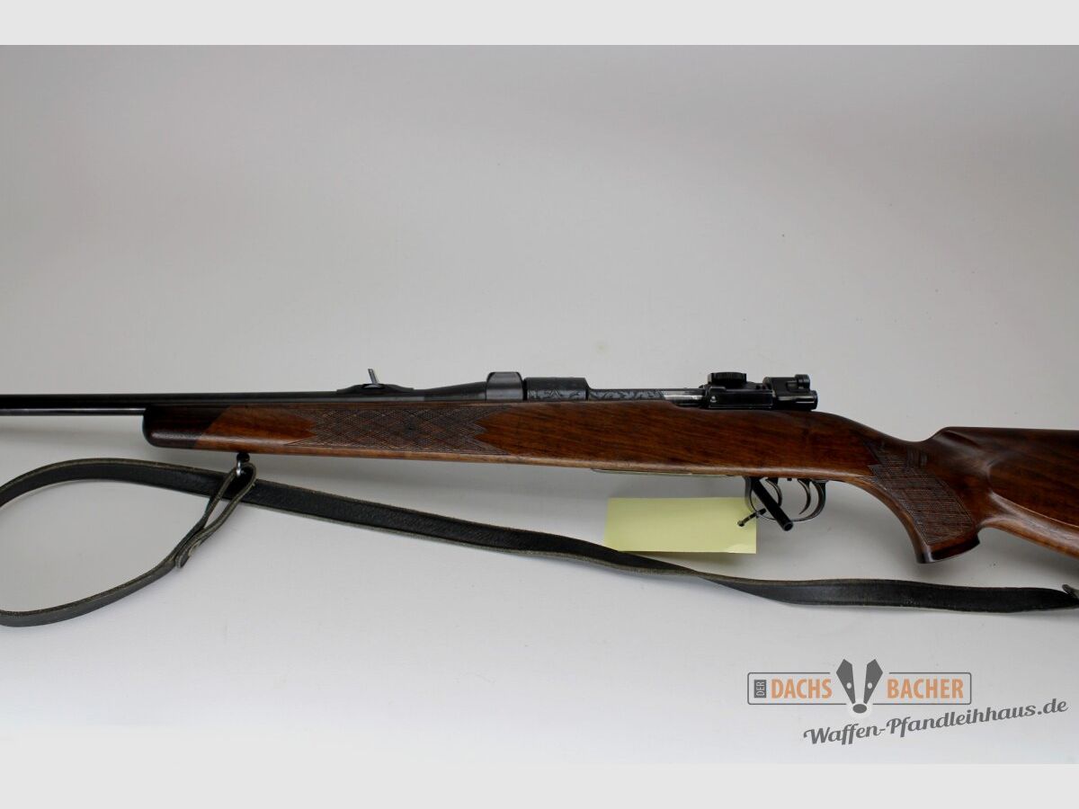 Rep. carabine J. Hensel Rothenburger Waffeneck cal. 7x64 98er conversion de chasse avec gâchette, image 3 sur 9