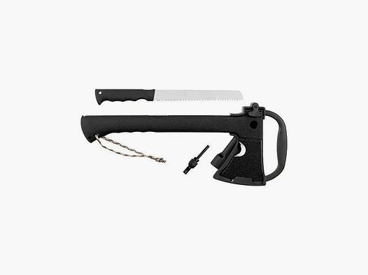 Fox Outdoor Fox Outdoor Axt Survival mit Nylonstiel und Scheide schwarz