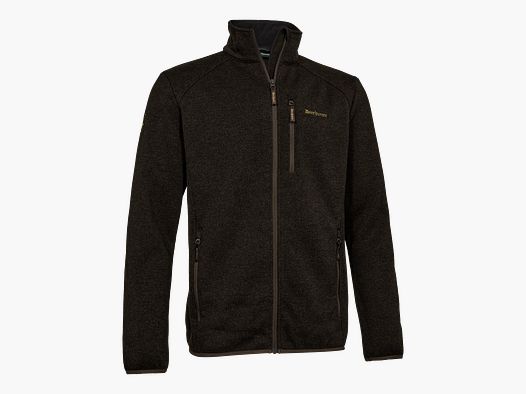 Moor Knitted Jacket - Brown Leaf - Size: 2XL