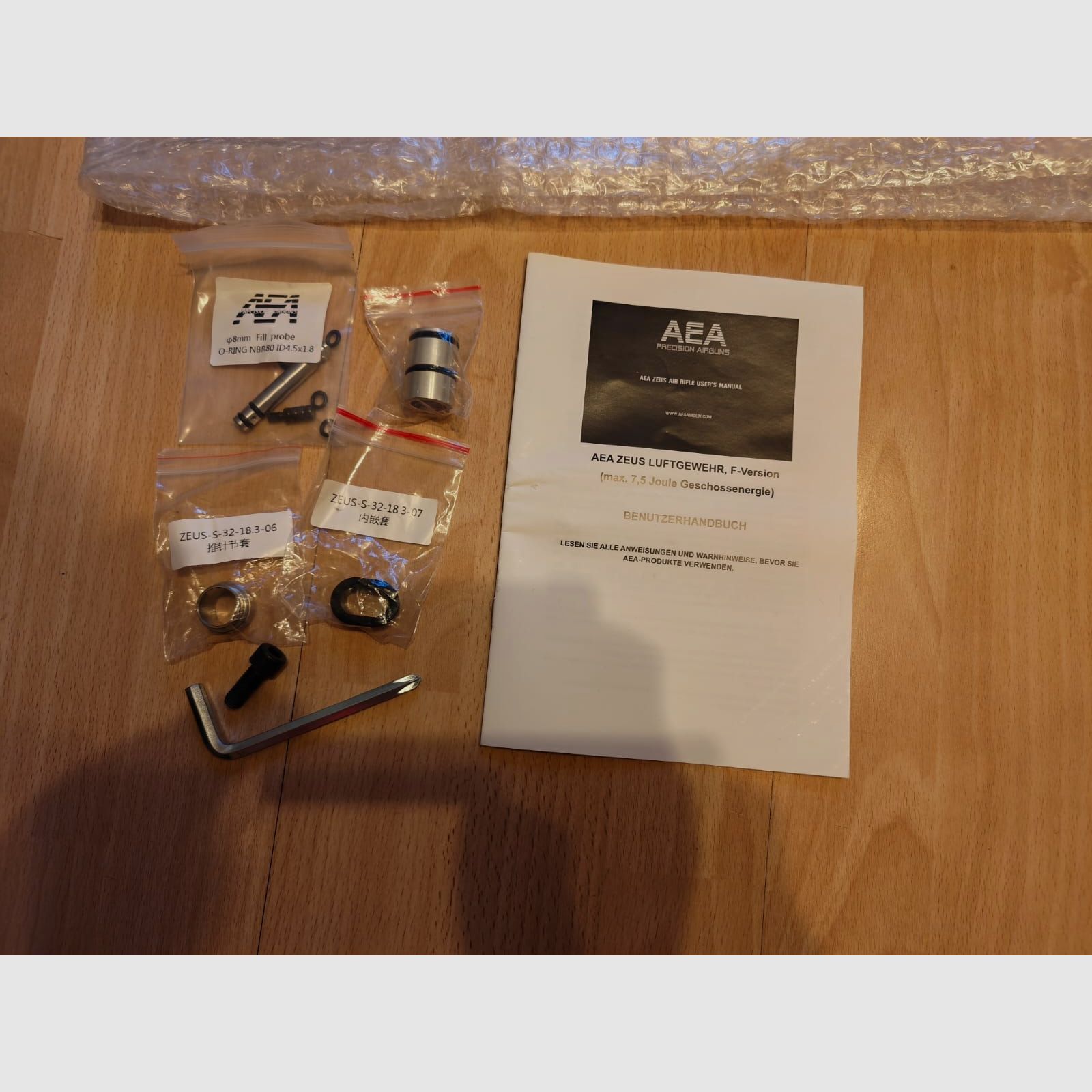 GoGun AEA Zeus F-Serie Luftgewehr / PCP Gewehr  | Kaliber .68 | Wie neu & nie benutzt!