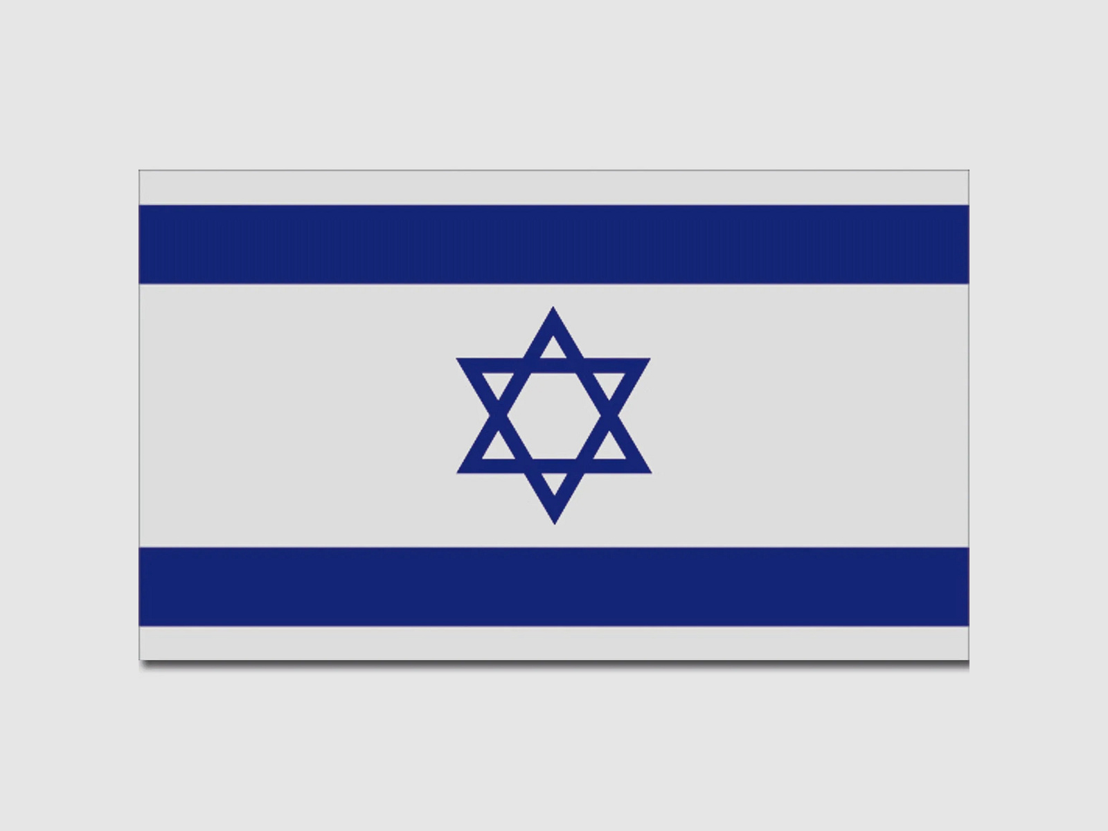 Diverse Flagge Israel