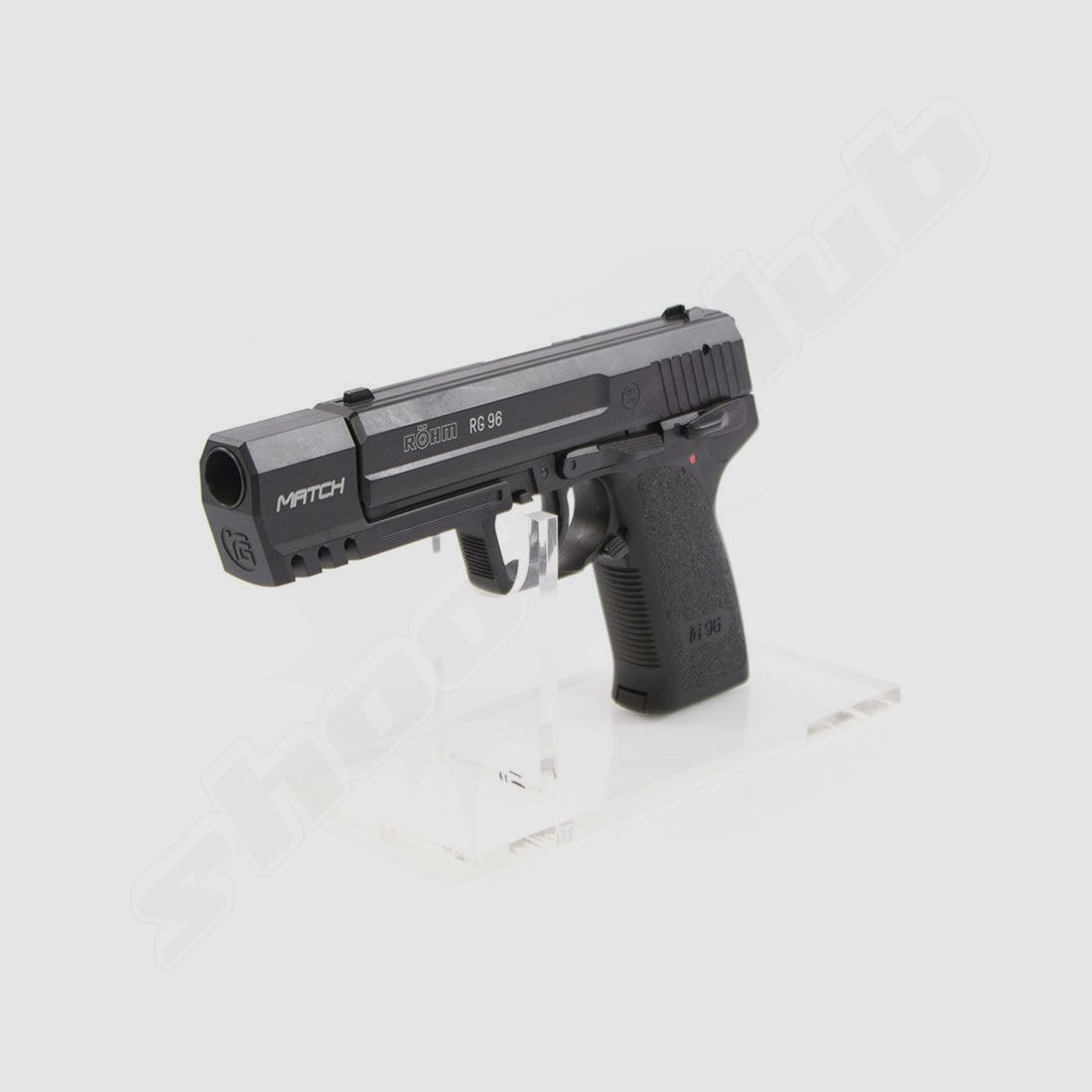 Röhm RG 96 MATCH Schreckschusspsitole 9 mm brüniert inkl. Platzpatronen